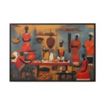 Togolese Family In Kitchen - Image 6