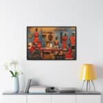 Togolese Family In Kitchen - Image 9