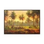 Togolese Men Working In The Village