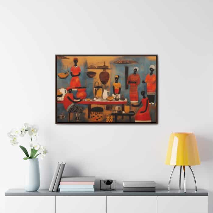 Togolese Family In Kitchen - Image 4