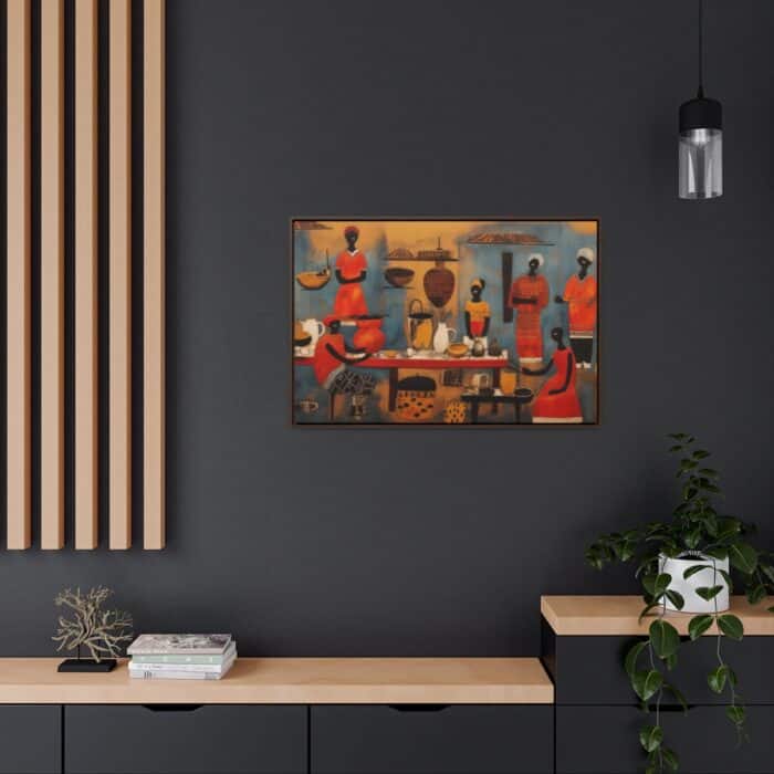 Togolese Family In Kitchen - Image 5