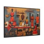 Togolese Family In Kitchen - Image 12