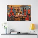 Togolese Family In Kitchen - Image 14