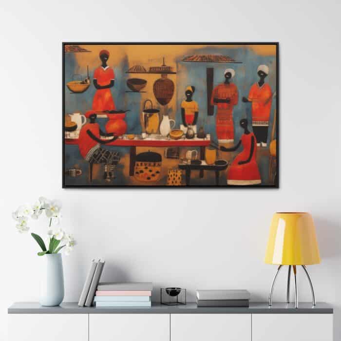 Togolese Family In Kitchen - Image 14