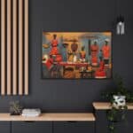 Togolese Family In Kitchen - Image 15