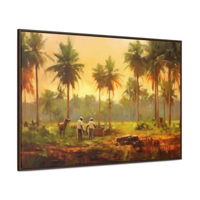 Togolese Men Working In The Village - Image 17