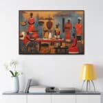 Togolese Family In Kitchen - Image 19