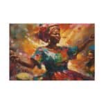 Togolese Woman Dancing To Music - Image 14