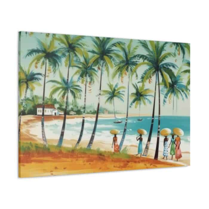 Togolese Family Enjoying The Beach - Image 2