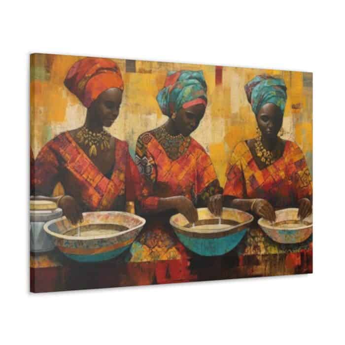 75777-15.jpg Togolese Women Preparing Food - Image 9