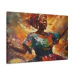 Togolese Woman Dancing To Music - Image 2